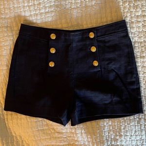Nautical J. Crew Navy Shorts, size 4